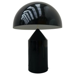 MACAO table lamp, metal, black