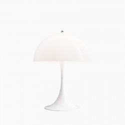 VEYPA table lamp, metal, white