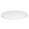Table top Werzalit SM, WHITE 01, 70 cms in diameter