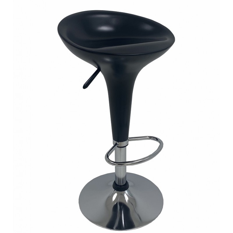 Matt black on sale bar stool
