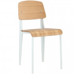 JP NEW chair, white metal,...