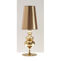 LOUVRE table lamp, golden,...