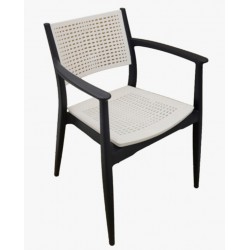 MILTON armchair, stackable,...