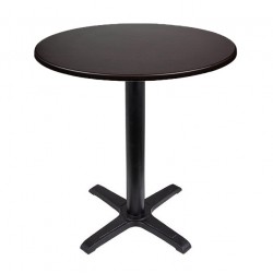 CARIBE Table, black, base...