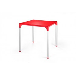 ELIANA table, aluminum, red...