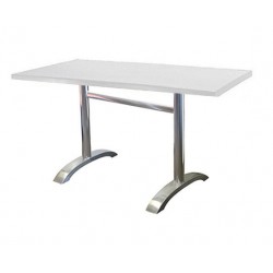 MILAN table, aluminum,...