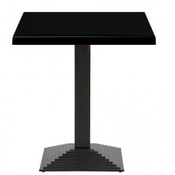 ELBA Table, black, base 72...