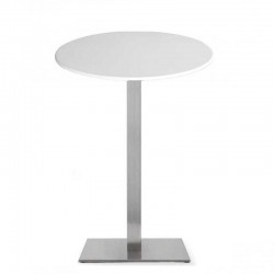 RHIN Table, high, stainless...