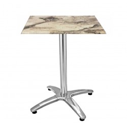 ROMA table, aluminum, 4...