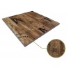 Table top HD7346, vintage, 70x70 cms