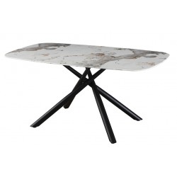 JAZZ dining table, black...