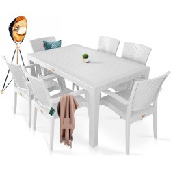 MIJAS table, white...