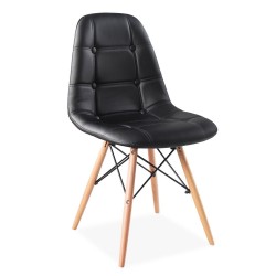 MARCELA chair, wood, black...