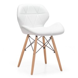 BAMBOLA chair, wood, white...