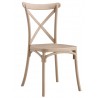 CORFÚ chair, stackable, UV treatment, tortora polypropylene