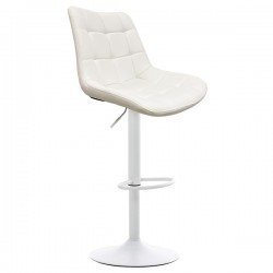 IVONNE bar stool, white...