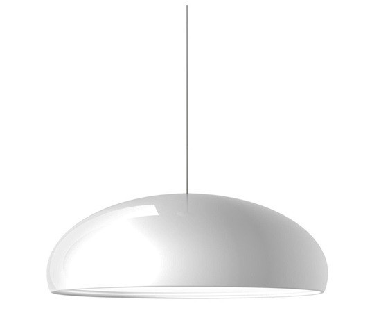 Lámpara MARGOT, colgante, aluminio, color blanco