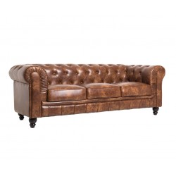 CHESTER sofa, 3 seater, old...