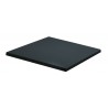 Table top Werzalit SM, BLACK 55, 60x60 cms