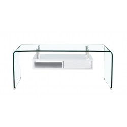NEWARK table, low, white...