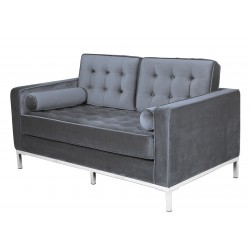 ARLÉS sofa, 2 seater, grey...