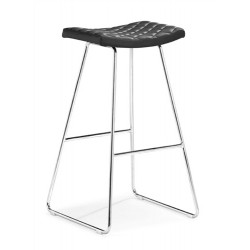ABANICO bar stool, chromed,...