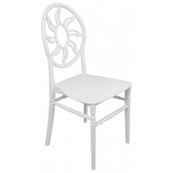 SOL chair, stackable, white...