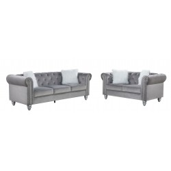 CHESTER STYLE sofas set, 3...