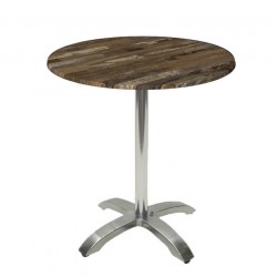 MILAN table, aluminum, 4...