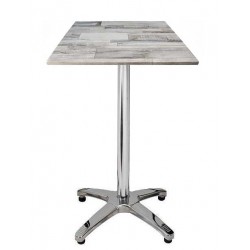ROMA table, high, aluminum,...