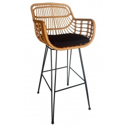 JAMBI bar stool, metal,...