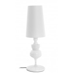 LOUVRE table lamp, white,...