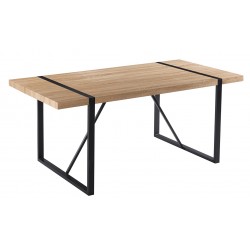 Mesa JENA, metal negro,...