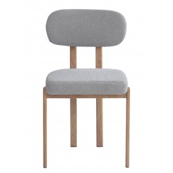 Silla MESINA, metal acabado...