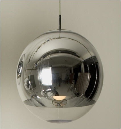 Lámpara LEO, colgante, cristal, cromado - transparente, 25 cms de diámetro