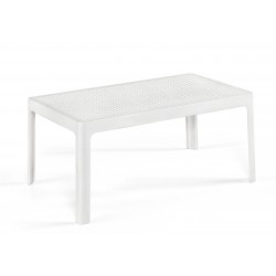 BILL table, low, white...