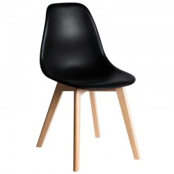 Cadeira MARAIS, madeira, preta