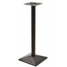 SOHO table base, high, black, base 40x40 cms, height 110 cms
