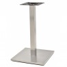 Base de mesa IPANEMA, acero inoxidable, base de 45 x 45 cms, altura 72 cms