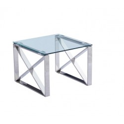 VENUS table, low, stainless...