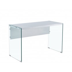 CHIERI table, glass, white...