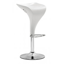 BONDY bar stool, chromed,...