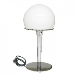 BAU table lamp, chromed,...