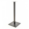 Base de mesa BEVERLY, alta, tubo quadrado, preta, base de 45 x 45 cms, altura 110 cms