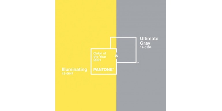 ILLUMINATING Y ULTIMATE GRAY, LOS COLORES PANTONE DE 2021 